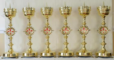 High Altar Set Candlesticks